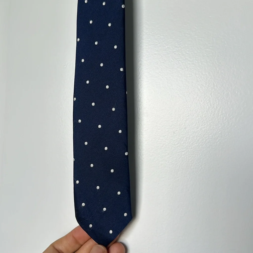 Kids blue formal tie